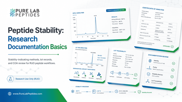 Peptide Stability: Degradation, Storage and Evidence