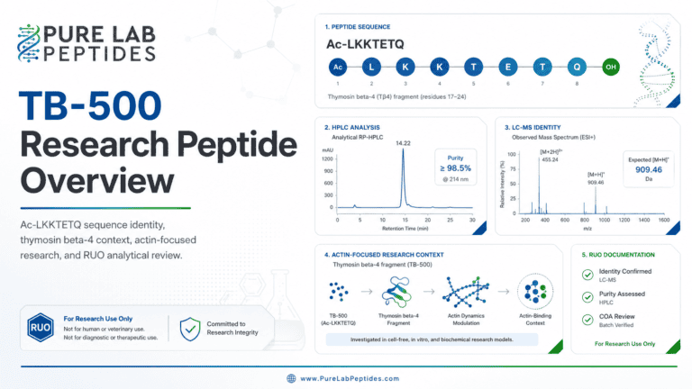 TB-500 Research Peptide Overview for RUO Labs