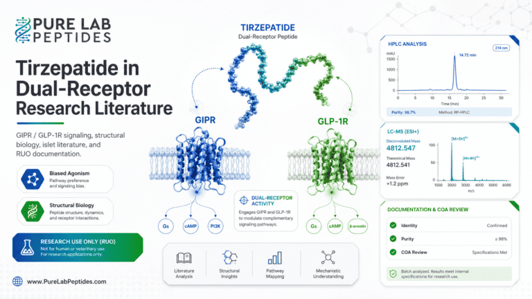Tirzepatide in Dual-Receptor Research Literature